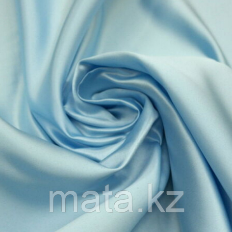 Ткань атлас голубой 1,5, фото 2