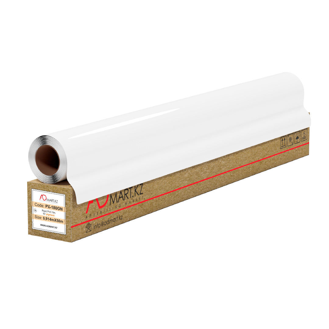 Пластик PVC жесткий глянцевый PVC-PX-180GN-3 0.914*50