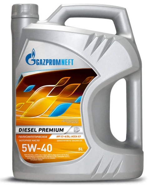 Газпромнефть (Gazpromneft) Diesel Premium 5W-40 5л - фото 1 - id-p101611724