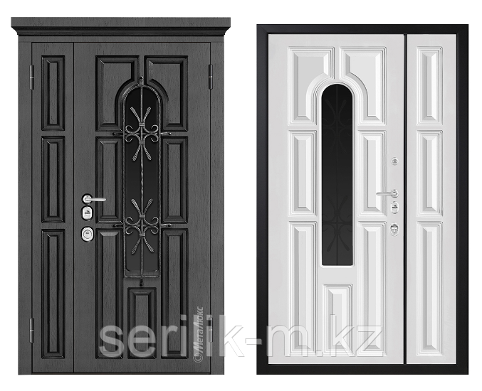 Полуторные двери для дома СМ1860/25 Е2