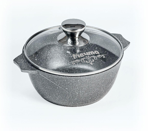 Кастрюля 1л АП Гранит (Мечта, Россия), фото 1