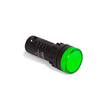 Лампа светодиодная универсальная ANDELI AD16-22D 220V AC/DC (зелёная)