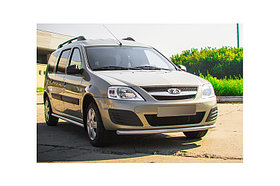 Защита переднего бампера PT GROUP LLA330201 одинарная (ИСКРА) LARGUS