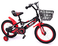 Детский двухколесный велосипед TOMIX "JUNIOR CAPTAIN 16", Red