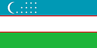 Өзбекстан туы, 1х2м