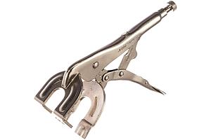 Ручные тиски "струбцина" с U-образным спаренным захватом для сварочных работ, 280 мм P38M11A