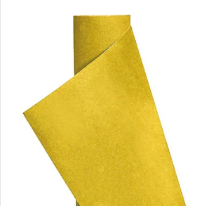 Пленка декор (вельвет жёлтый) 1,35м