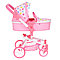 Кукольная коляска-трансформер Pituso Фантазия Розовый, фото 3