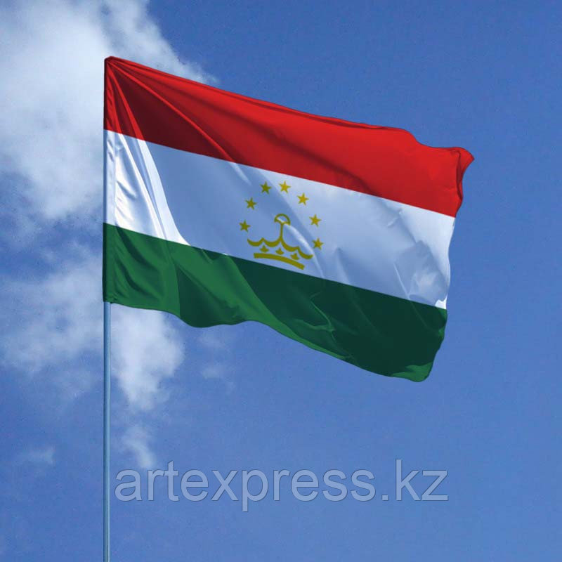 Флаг Таджикистана, 1х2м - фото 3 - id-p101622434