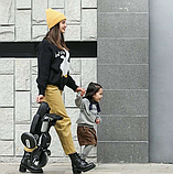 Трехколесный складной велосипед 168 Синий Космос, фото 3