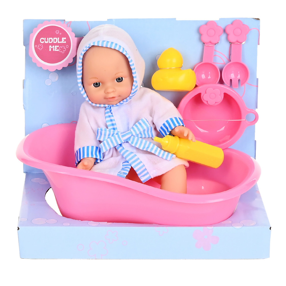 Игровой набор Pituso Пупс с аксессуарами для купания Blue/Голубой