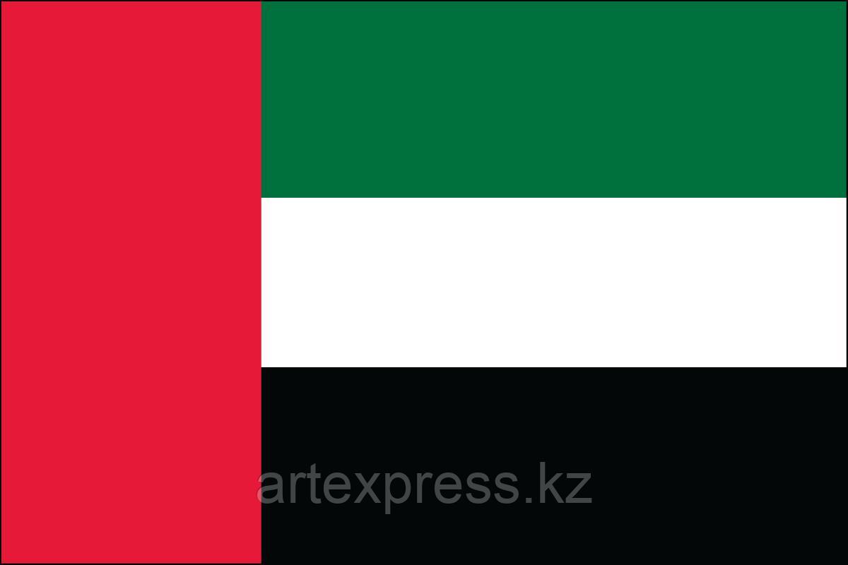 Флаг Объединённых Арабских Эмиратов, 1х2м