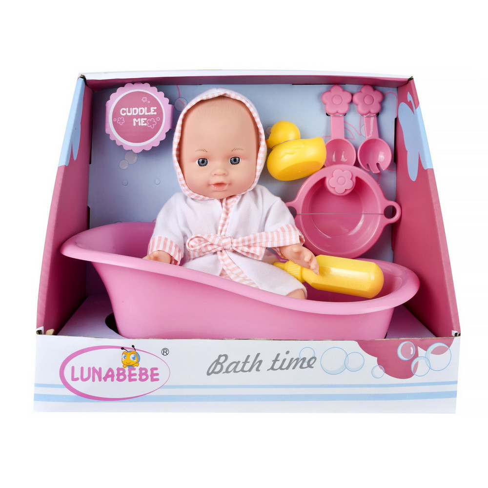 Игровой набор Pituso Пупс с аксессуарами для купания Pink/Розовый