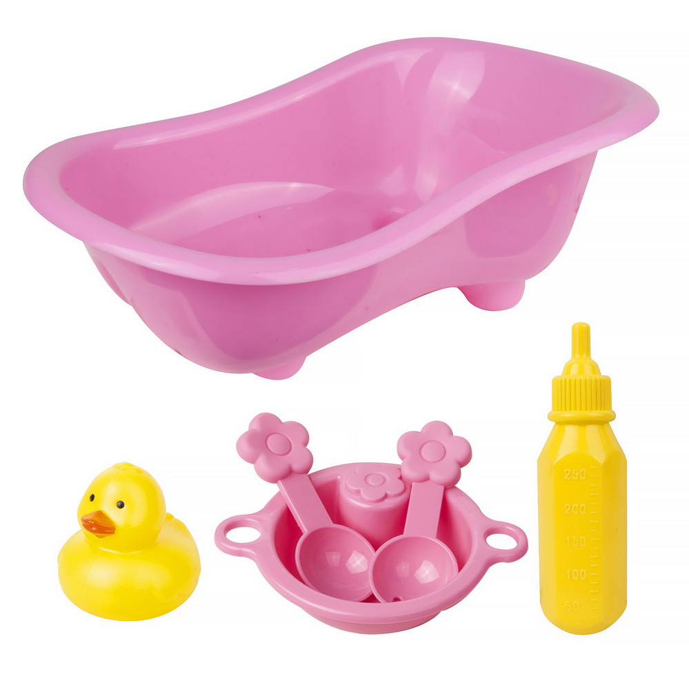 Игровой набор Pituso Пупс с аксессуарами для купания Pink/Розовый
