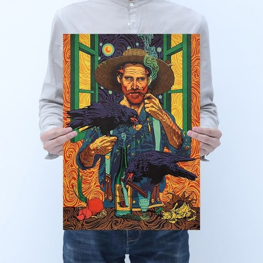 Крафт плакат - Ван Гог