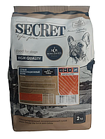 Корм Secret Life Forсe для собак с лососем и рисом, 2 кг