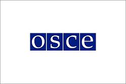 Флаг ОБСЕ, 1х2м