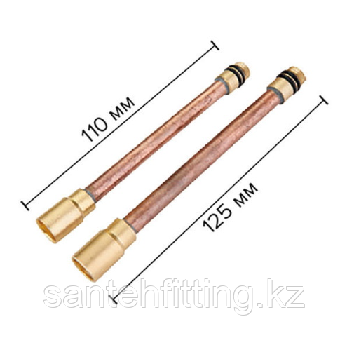 Зап части к смесителю удлинитель 1/4 (пара) LRH401 Zerix