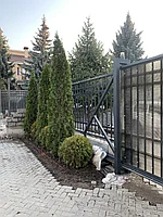 Ворота металлические откатные