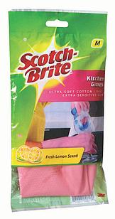 Scotch-Brite® Перчатки Хозяйственные, сверхпрочные, размер S, 1 пара/упак.