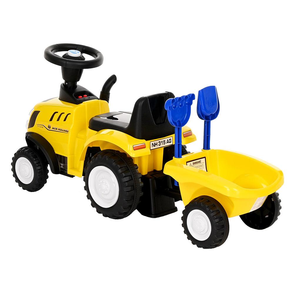 Каталка Трактор Ningbo Prince New Holland Yellow/Желтый