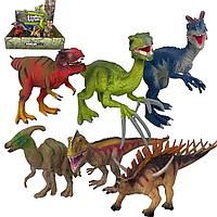 6889 Динозавры Юрского периода 6видов, цена за 1шт, 27*14см