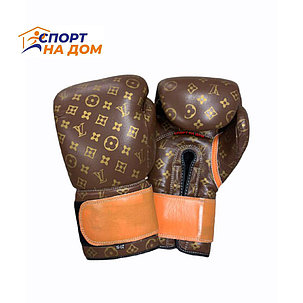 Боксерские перчатки для спарринга LV (кожа) 12 oz, фото 2