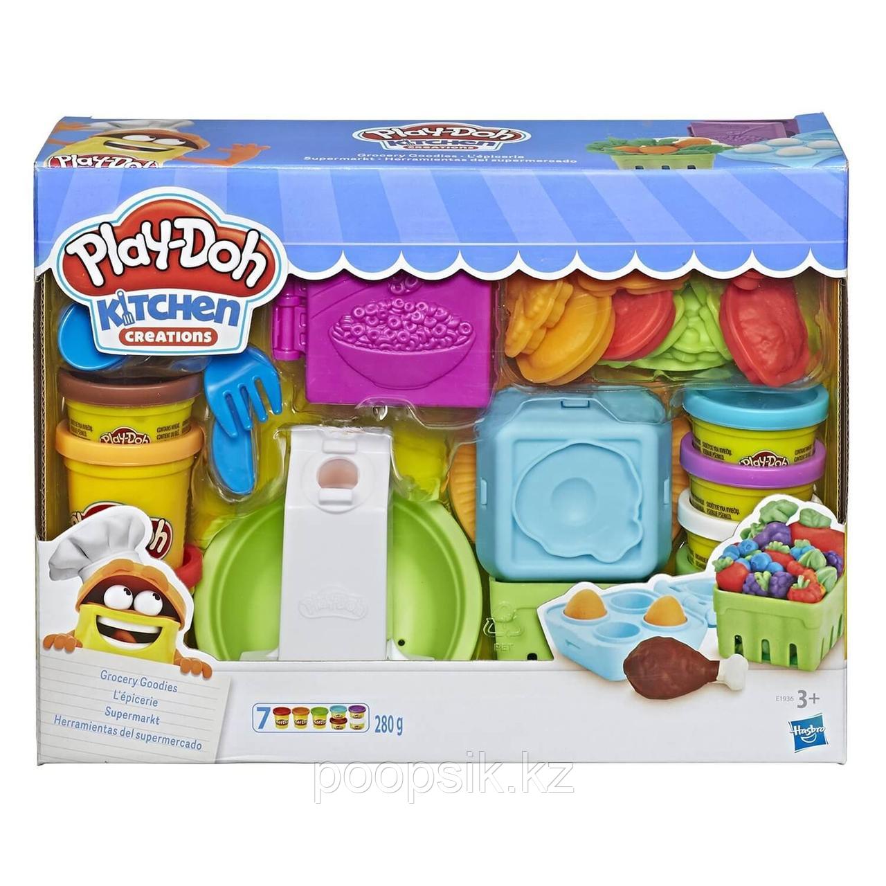 Пластилин Play-Doh Готовим обед E1936 - фото 1 - id-p101625558
