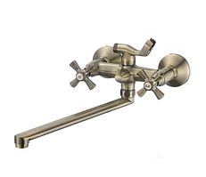 Смеситель ванная бронзовый PREMIUM RETRO BRONZE-140  # MIXXUS