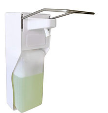 Медицинский локтевой дозатор (диспенсер) для антисептика и жидкого мыла 1000 мл, фото 3