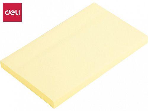 Клейкие листки DELI "Stick Up", 76 х126 мм, желтые, 100 листов - фото 2 - id-p101628211