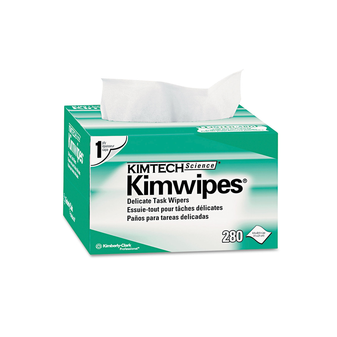 Салфетки безворсовые Kimtech-kimwipes для очистки волоконно-оптических ...