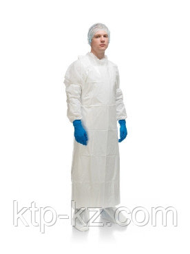 Полиуретановый фартук HACCPER Uretex, цвет белый, 1500х830мм - фото 1 - id-p101637640