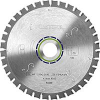 Пильный диск с мелким зубом 210x2,2x30 F36 493351