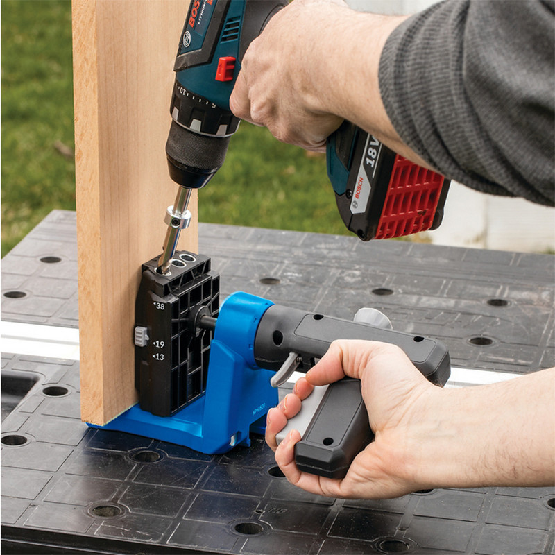 KPHJ520PRO-INT қысқыштары бар жиынтықтағы Kreg Pocket-Hole Jig 520 бұрғылауға арналған кондуктор - фото 2 - id-p101646049