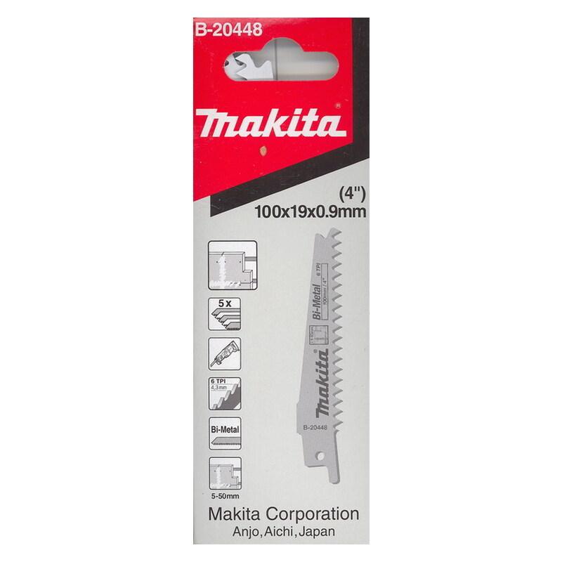 Полотно для сабельной пилы по гипсокартону Makita 100 мм B-20448 - фото 2 - id-p101646140