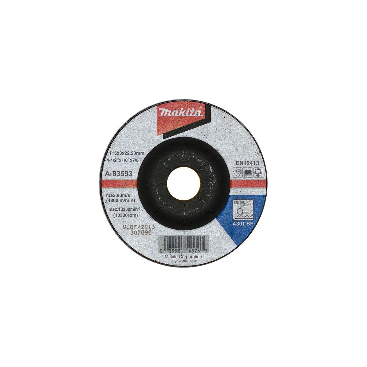 Отрезной диск по металлу Makita A30 125x3 мм A-83602 - фото 1 - id-p101638363