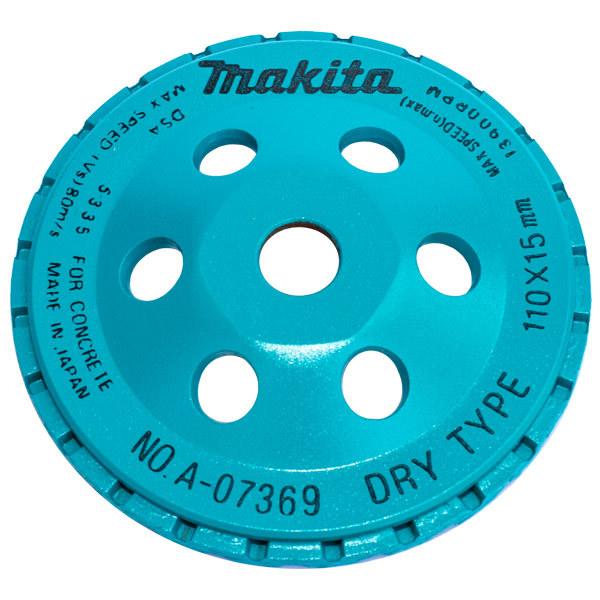 Сегментный тарельчатый шлифовальный диск Makita A-07369 - фото 2 - id-p101638391