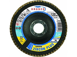 Лепестковые шлифовальные диски Superior Zircon Plus 80 Bomb 125x22,23 мм 5242307