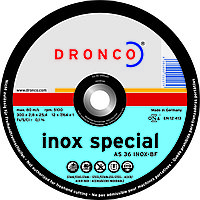 Абразивный отрезной диск Dronco AS 36 S INOX-BF 350х2,8 2350920