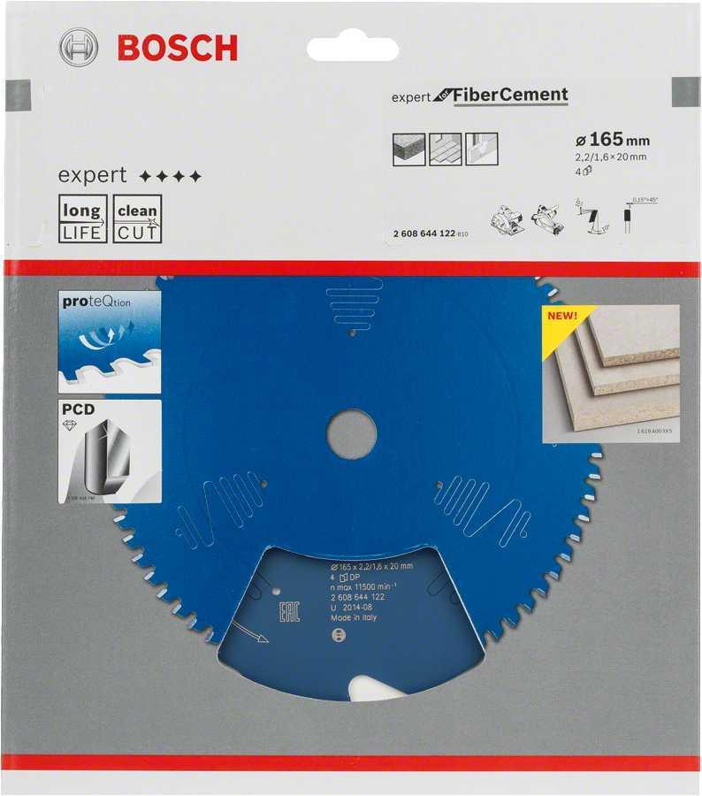 Пильный диск Expert for Fibre Cement 165x20x2,2 мм 2608644122 - фото 2 - id-p101646532