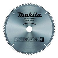 Диск по дереву пильный Makita Standard 260ммх30мм 100зуб D-65408