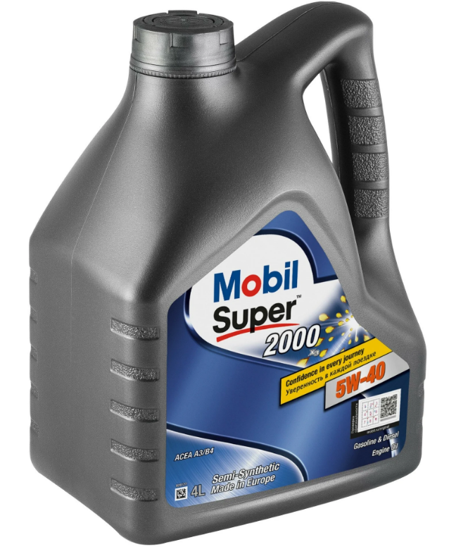 MOBIL Super 2000 X3 5W-40 4л - фото 1 - id-p101653034