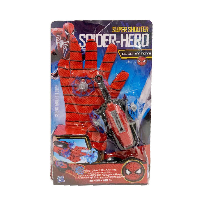 Игровой набор Человек паук Spider man с бластером и перчаткой YK5991 - фото 4 - id-p101653018