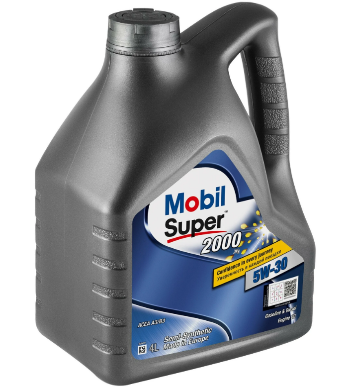 MOBIL Super 2000 X1 5W-30 4л - фото 1 - id-p101653352