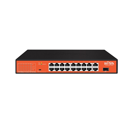 Коммутатор PoE Wi-Tek WI-PS518GH, фото 2