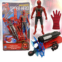 Игровой набор Человек паук Spider man с бластером и перчаткой YK5991-2