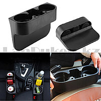 Многофункциональная автомобильная подставка пластиковая черная