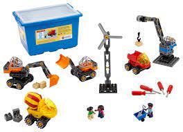 Набор «Строительные машины» с коробом для хранения деталей от LEGO® Education