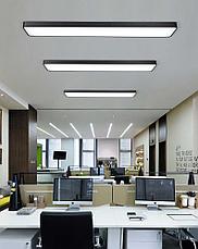 Линейный офисный потолочный накладной светильник Армстронг на 55 ватт. Гарантия 2 года, фото 2
